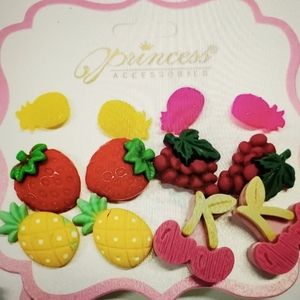 Princess Accessories Colorful Fruit Jewelry Set